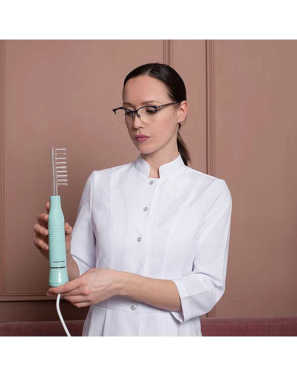 Аппарат дарсонваль с 5 насадками для ухода за волосами BP-7000 (Biolift4 203), бирюзовый, Gezatone 5